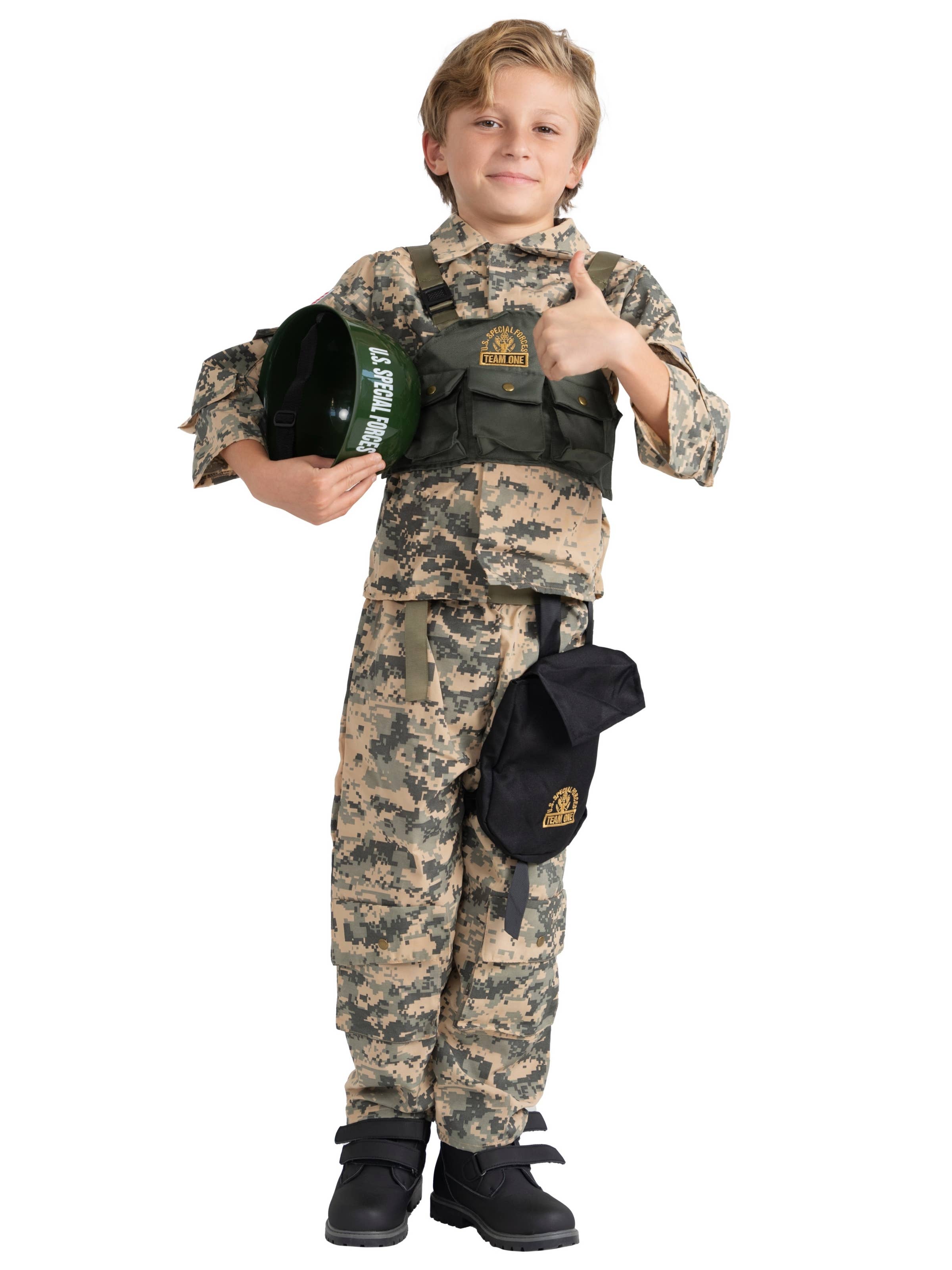 Navy SEAL – Army Special Forces Costume: S (4-6)