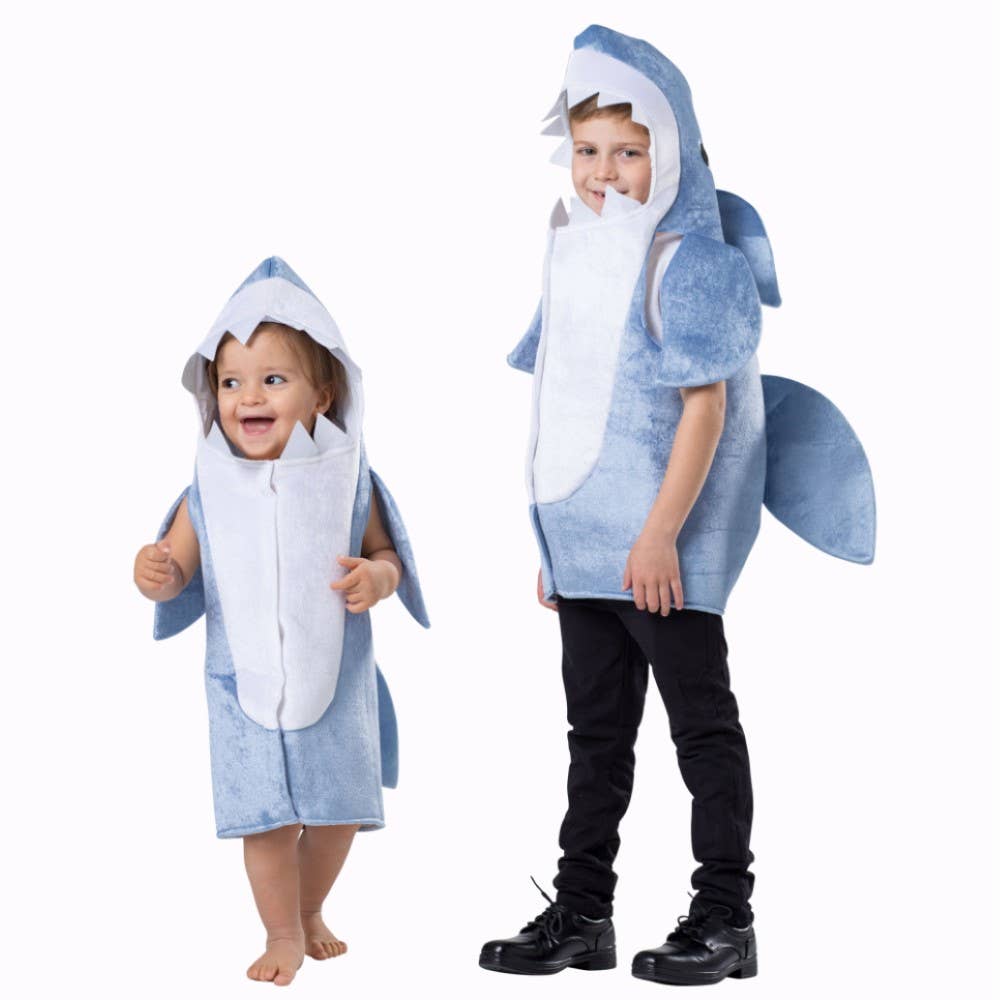 Blue Shark Costume - Kids: T2