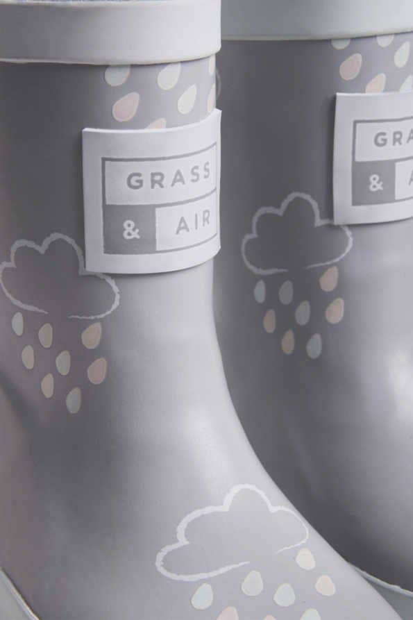 Little Kids Grey Colour-Revealing Wellies: 11 infant