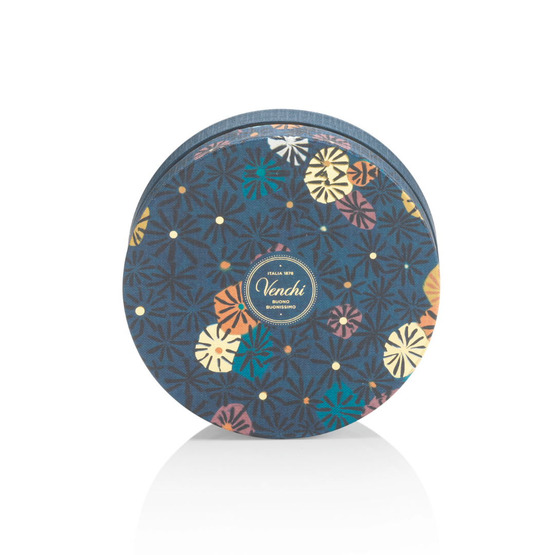 Murrine Small Round Gift Box - Assorted Italian Chocolate