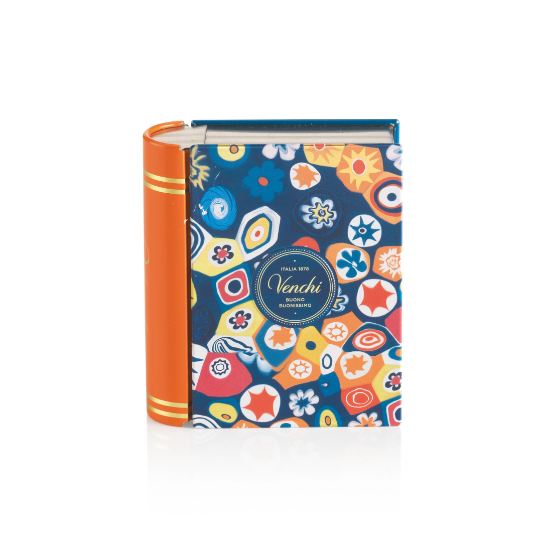 Murrine Mini Book Box - Assorted Gourmet Italian Chocolate