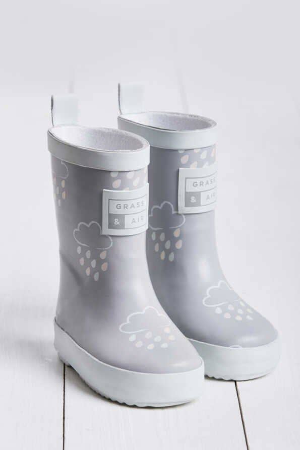 Little Kids Grey Colour-Revealing Wellies: 11 infant