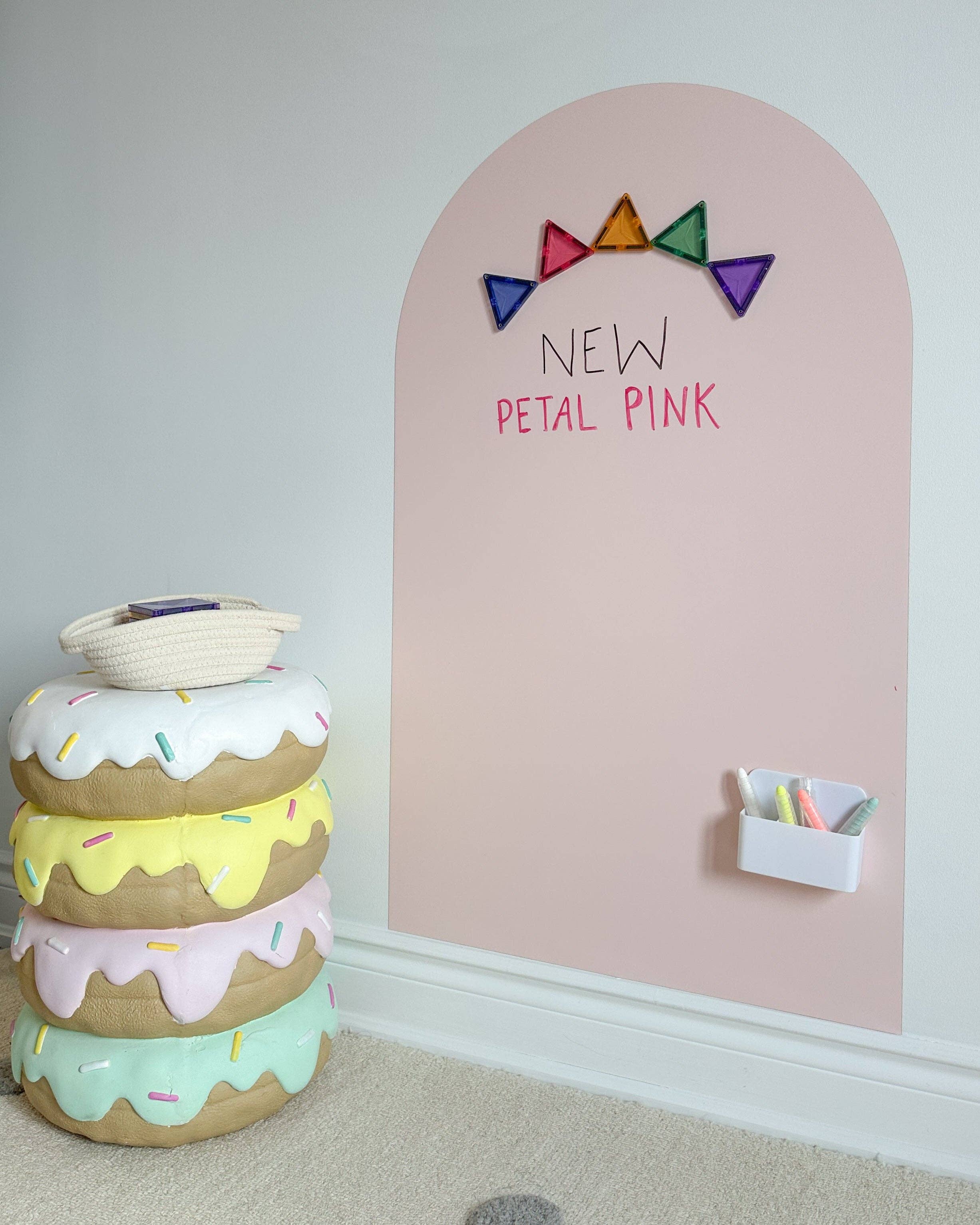 Magic Playwall - Arch Magnetic Wall Decal for Kids: Midnight