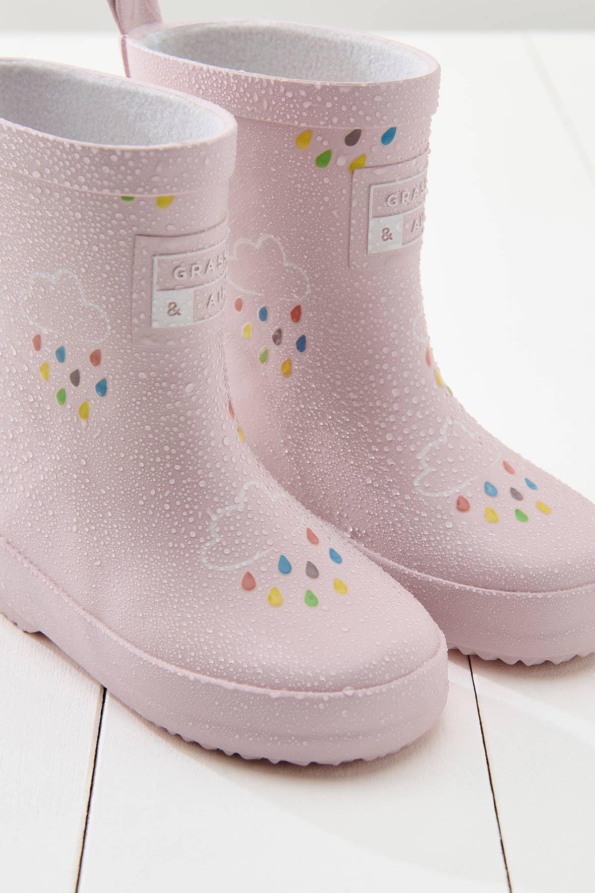 Little Kids Baby Pink Colour-Revealing Wellies: 9 infant