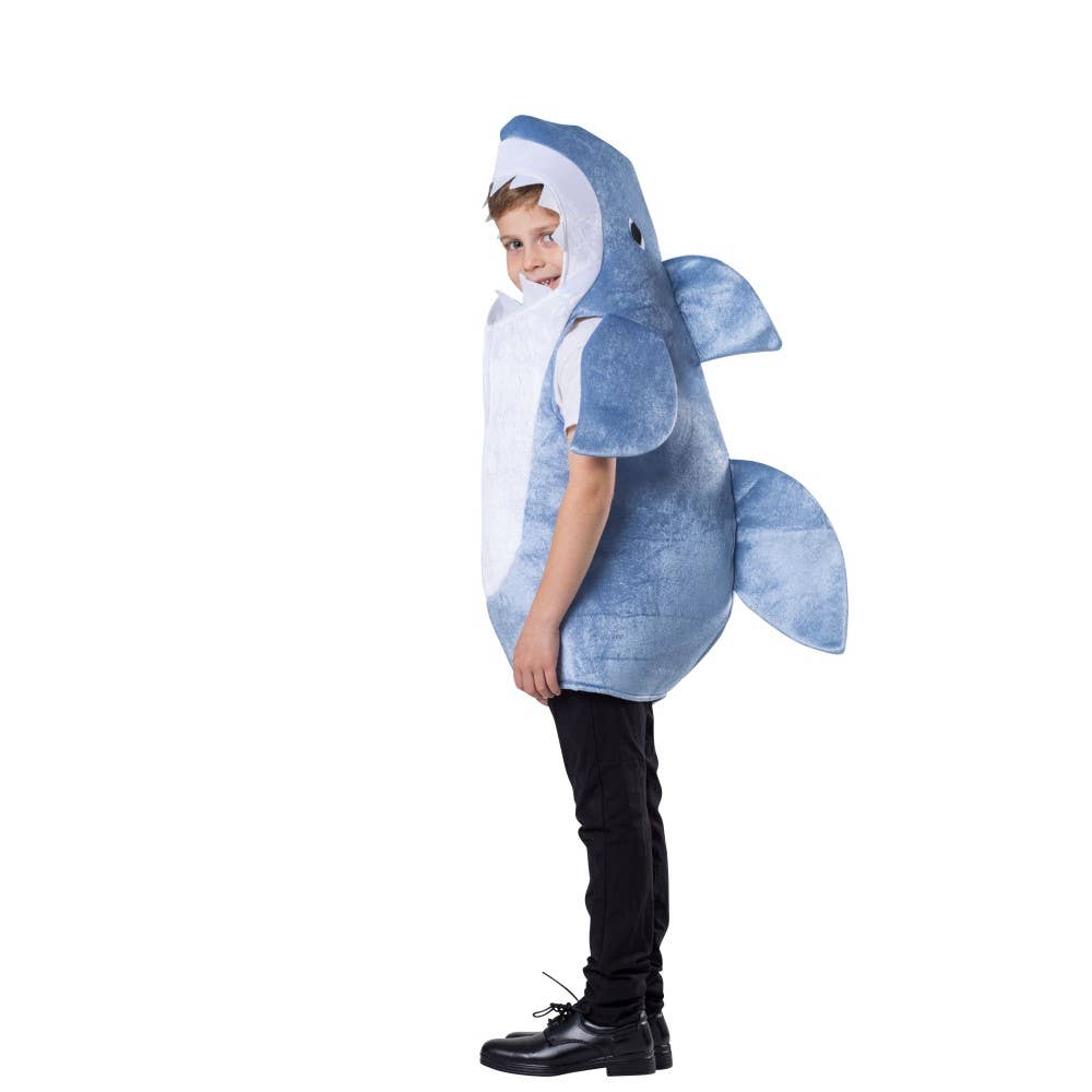 Blue Shark Costume - Kids: T2