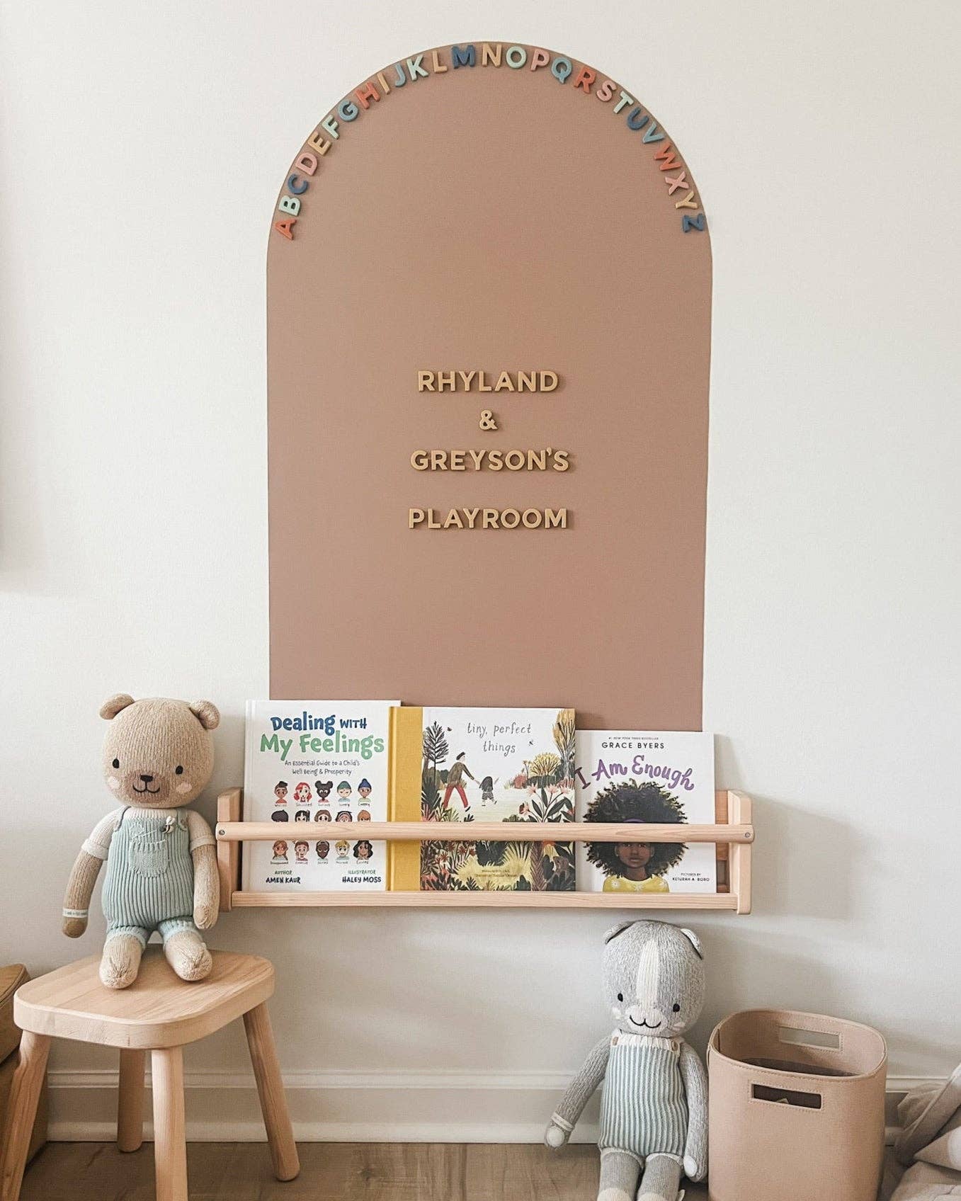 Magic Playwall - Arch Magnetic Wall Decal for Kids: Midnight