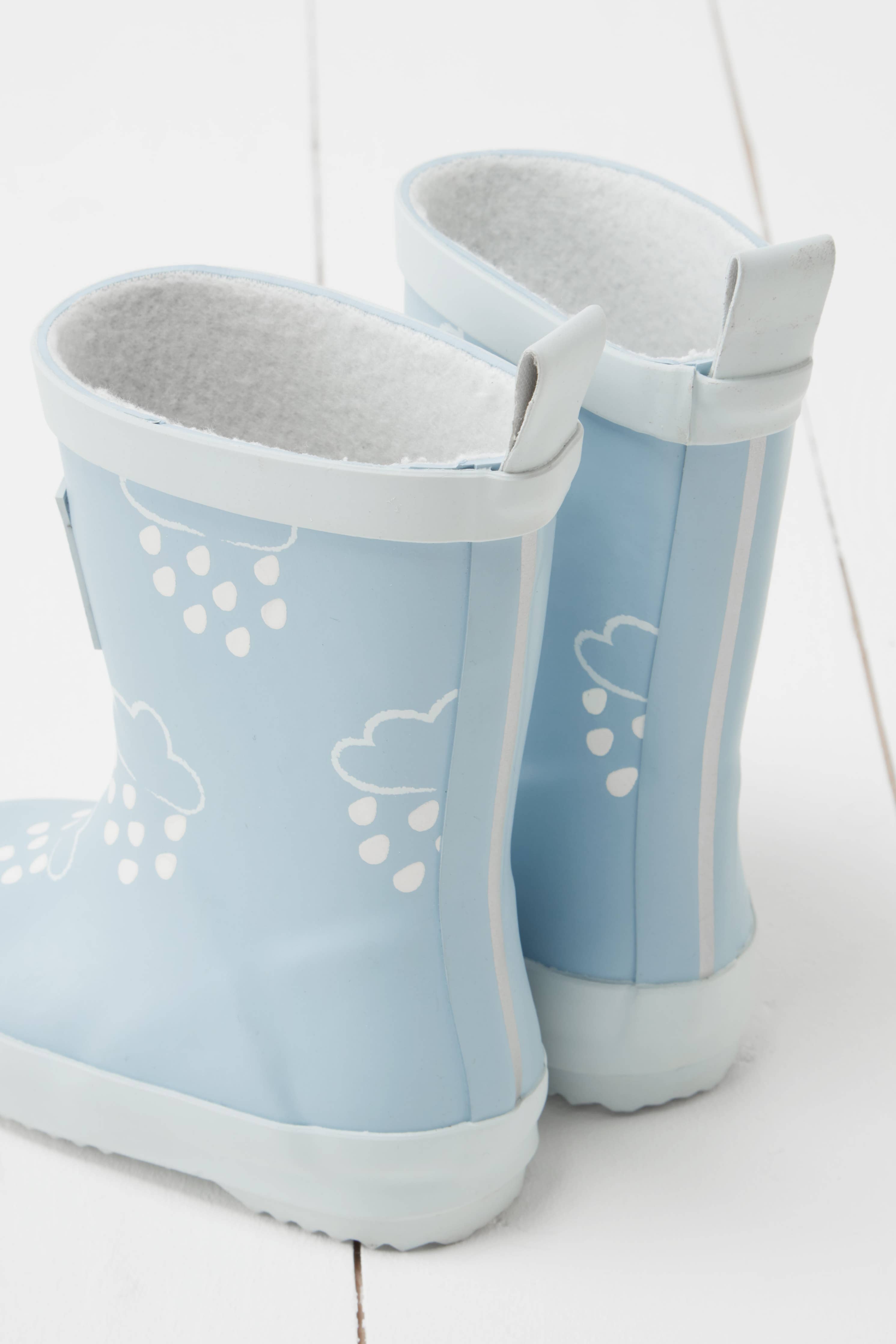 Little Kids Baby Blue Colour-Revealing Wellies: 9 infant